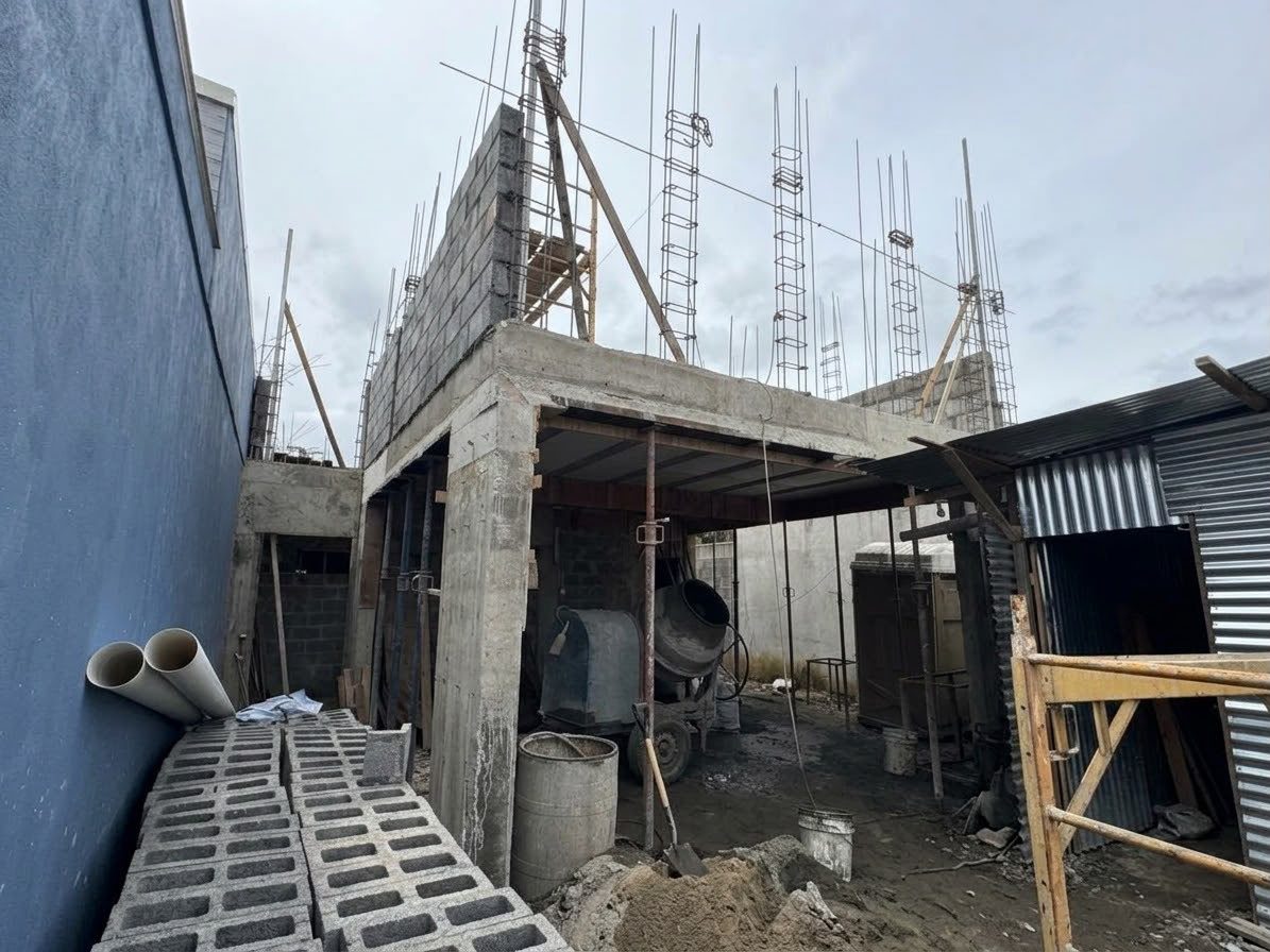 Construcción de vivienda de dos plantas
